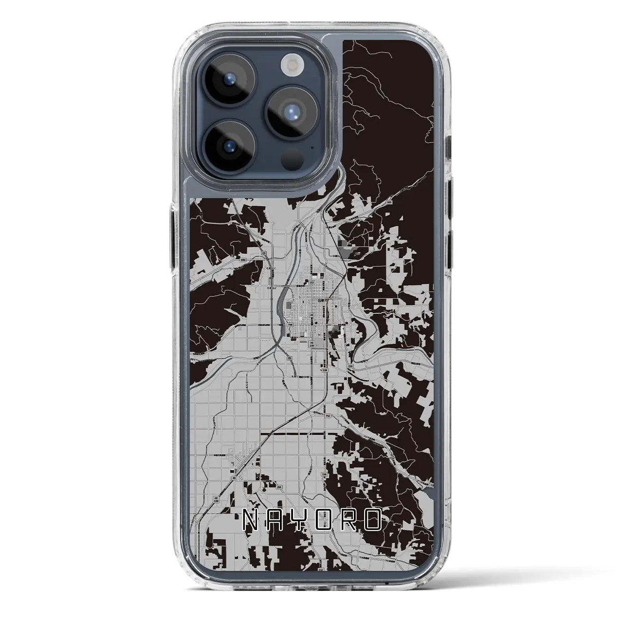 【名寄(北海道)】地図柄iPhoneケース(MagSafeタイプ)