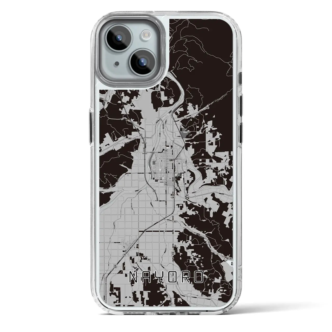 【名寄(北海道)】地図柄iPhoneケース(MagSafeタイプ)