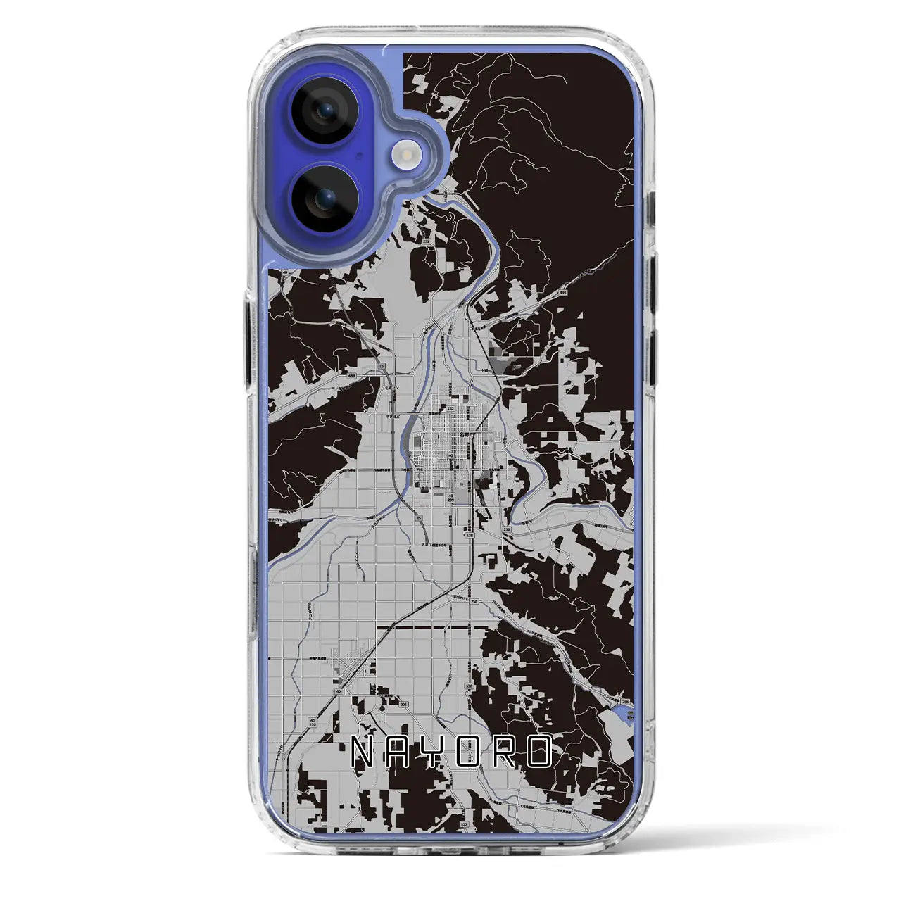 【名寄(北海道)】地図柄iPhoneケース(MagSafeタイプ)