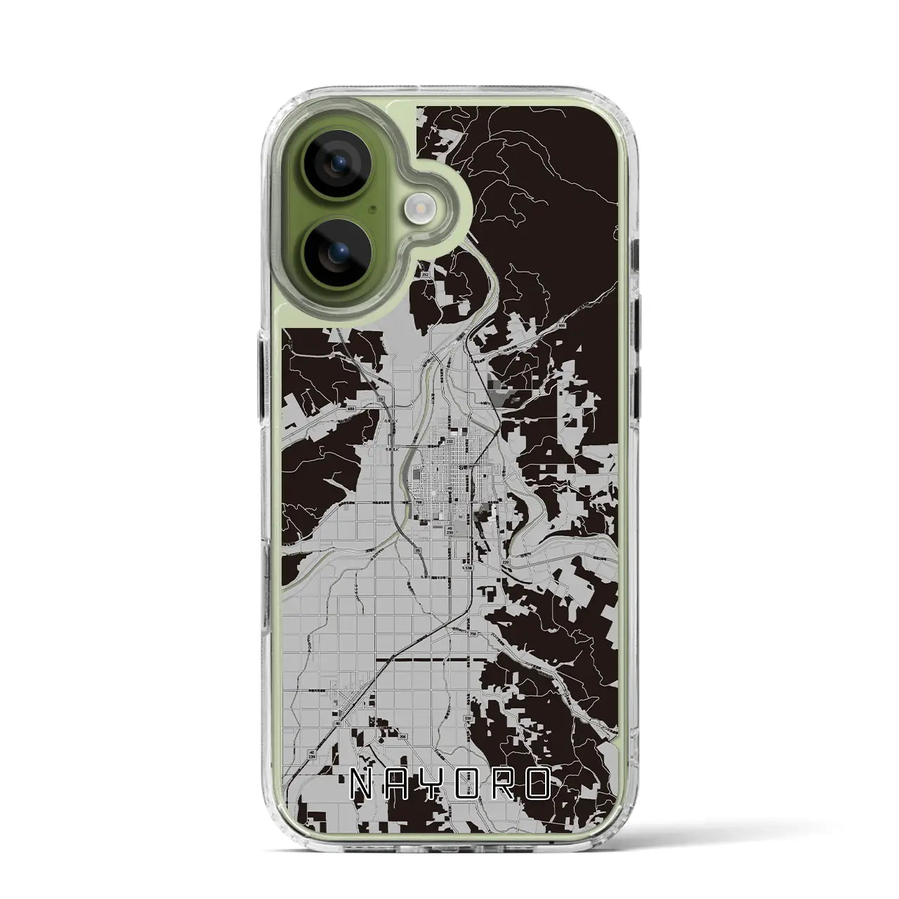 【名寄(北海道)】地図柄iPhoneケース(MagSafeタイプ)