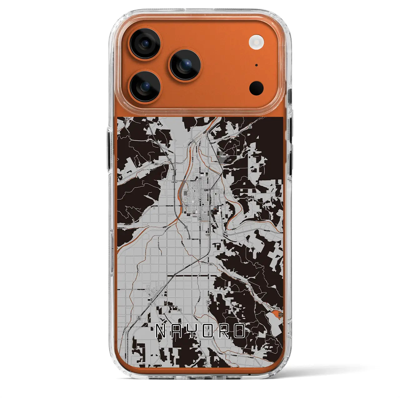 【名寄(北海道)】地図柄iPhoneケース(MagSafeタイプ)