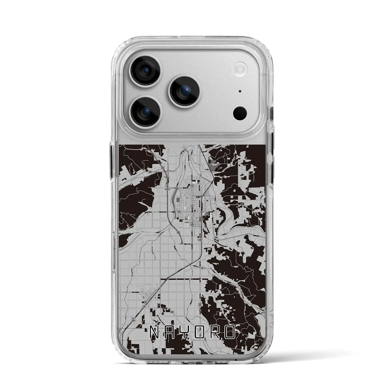 【名寄(北海道)】地図柄iPhoneケース(MagSafeタイプ)