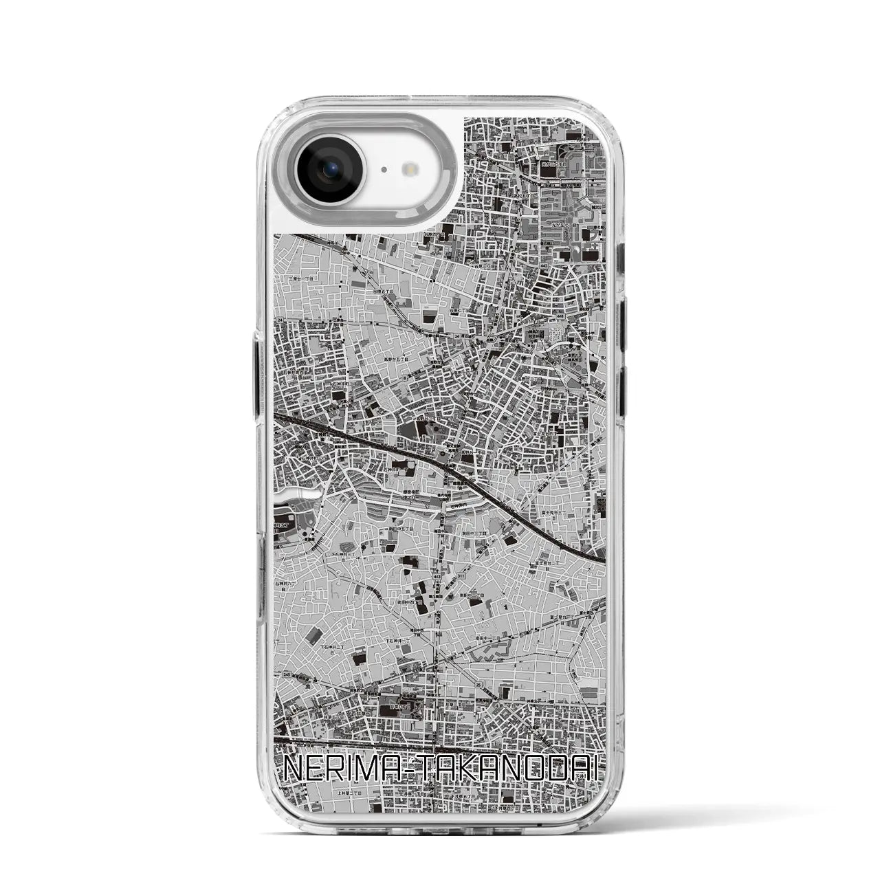 【練馬高野台(東京都)】地図柄iPhoneケース(MagSafeタイプ)