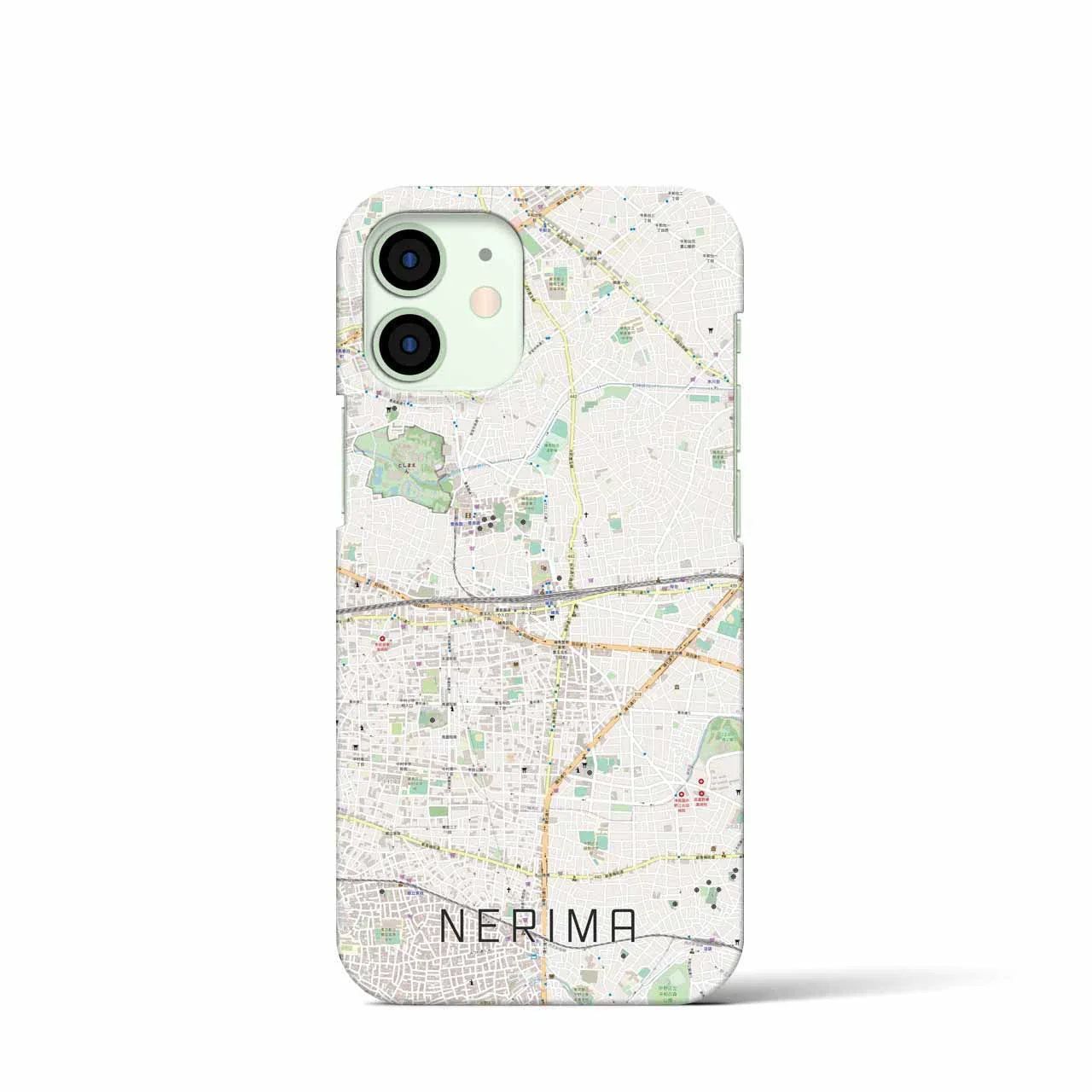 【練馬(東京都)】地図柄iPhoneケース(バックカバータイプ)