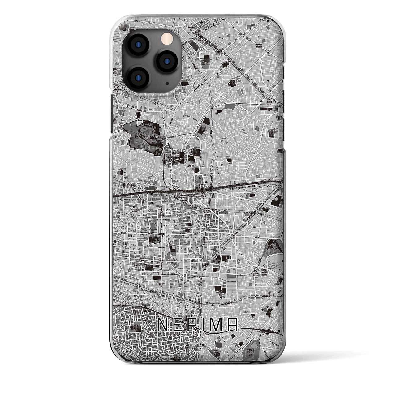 【練馬(東京都)】地図柄iPhoneケース(クリアタイプ)