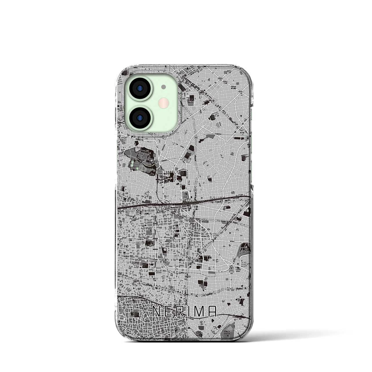 【練馬(東京都)】地図柄iPhoneケース(クリアタイプ)