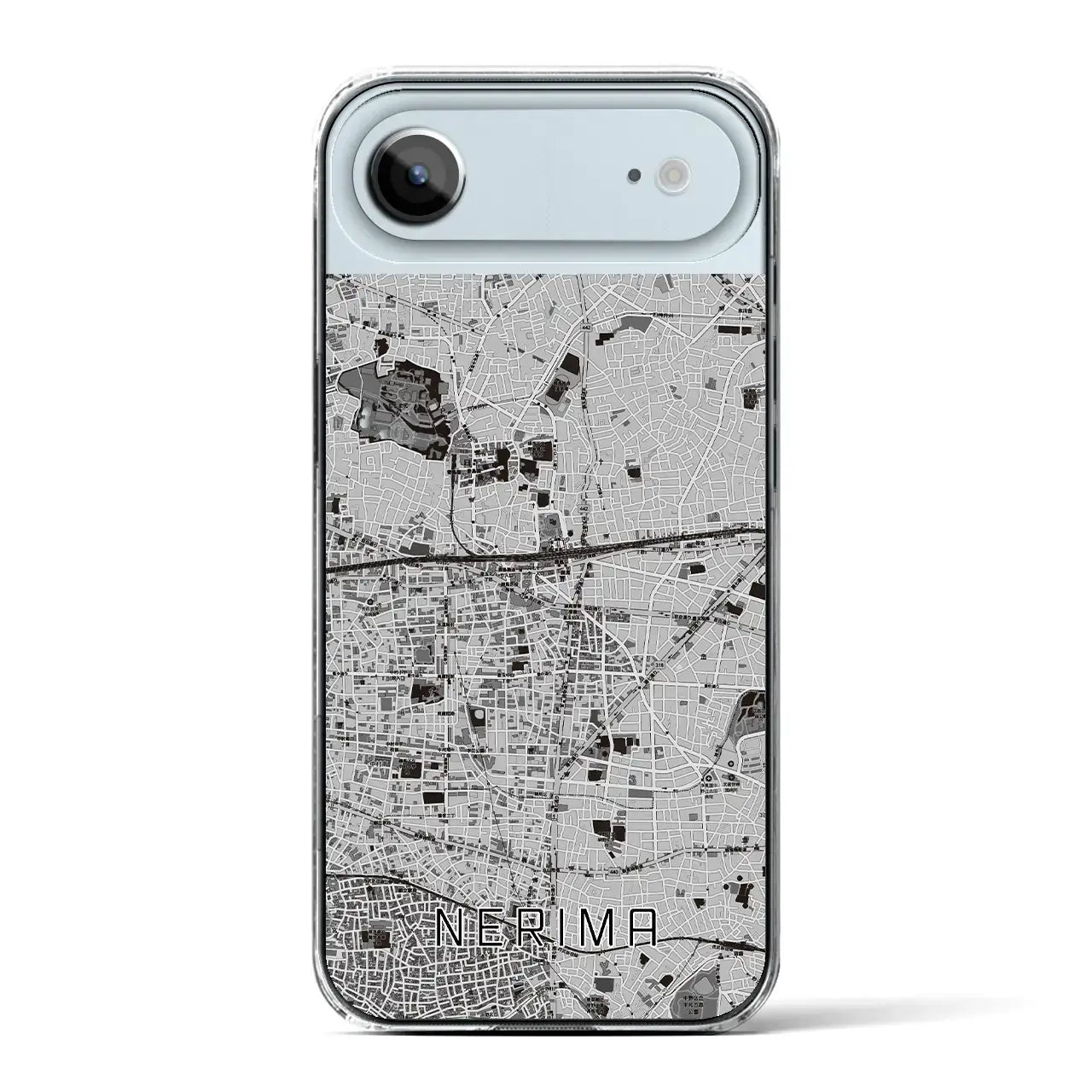 【練馬(東京都)】地図柄iPhoneケース(クリアタイプ)