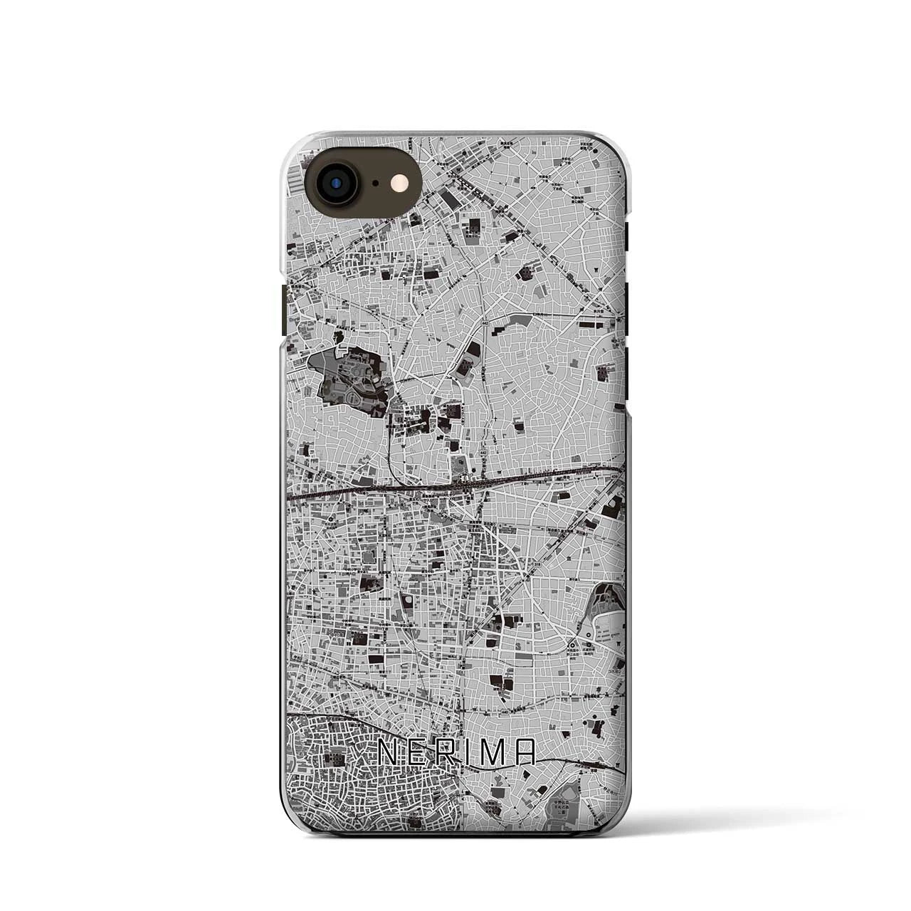 【練馬(東京都)】地図柄iPhoneケース(クリアタイプ)