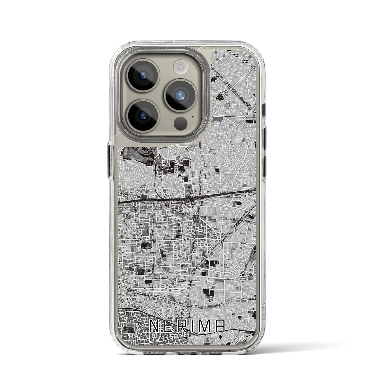 【練馬(東京都)】地図柄iPhoneケース(MagSafeタイプ)