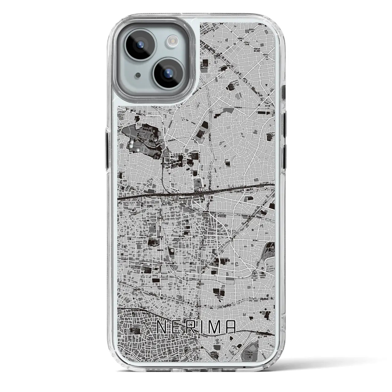 【練馬(東京都)】地図柄iPhoneケース(MagSafeタイプ)