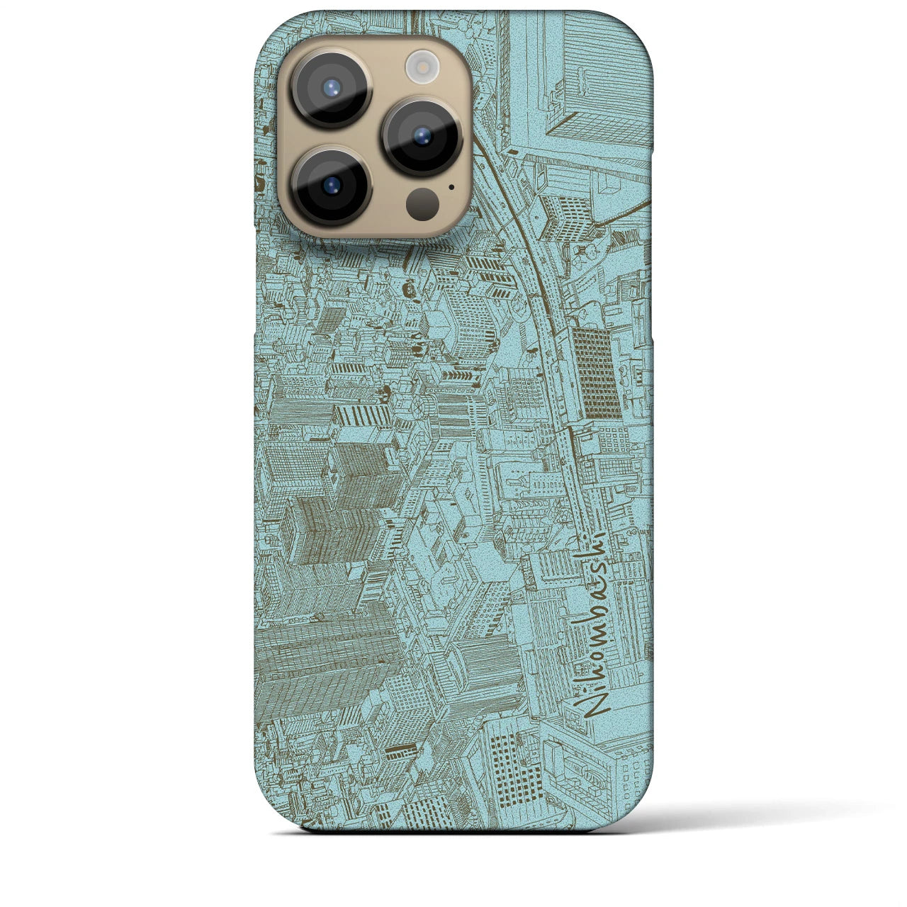 【日本橋(フリーハンドランドスケープ)】フリーハンドランドスケープiPhoneケース(バックカバータイプ)