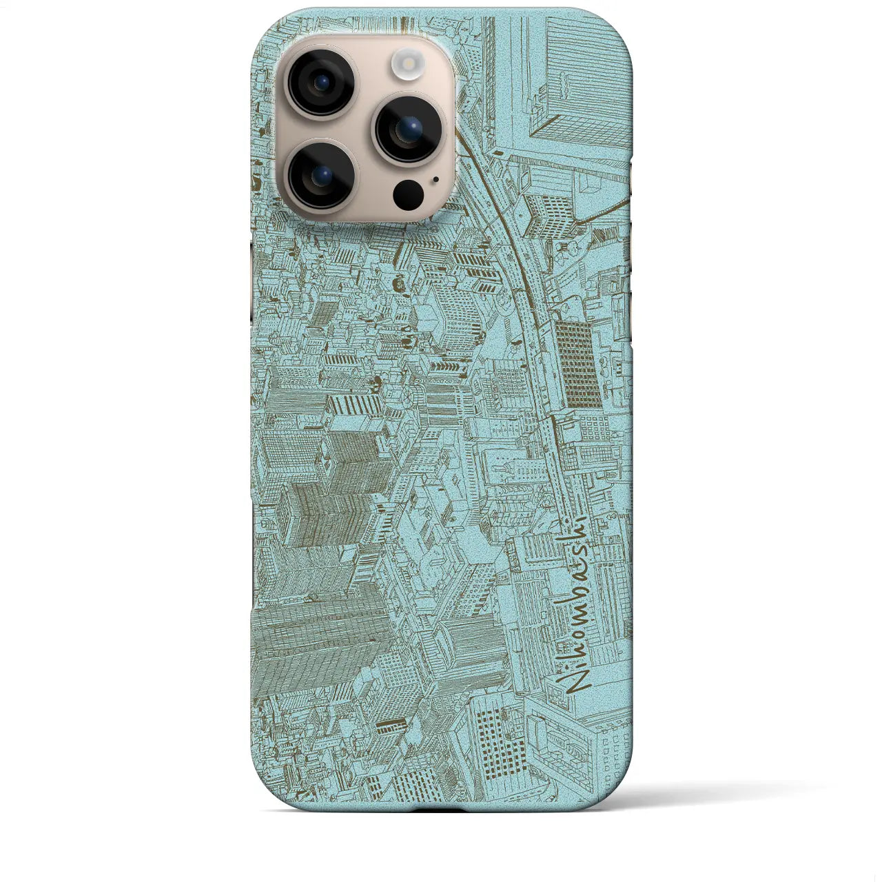 【日本橋(フリーハンドランドスケープ)】フリーハンドランドスケープiPhoneケース(バックカバータイプ)