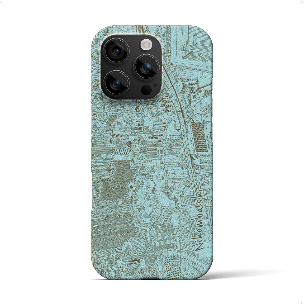 【日本橋(フリーハンドランドスケープ)】フリーハンドランドスケープiPhoneケース(バックカバータイプ)