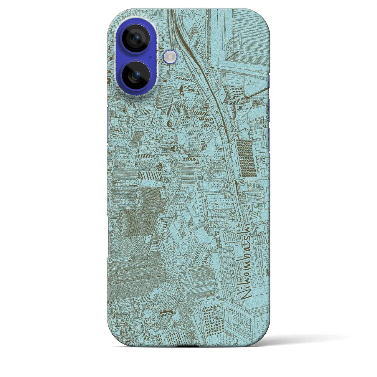 【日本橋(フリーハンドランドスケープ)】フリーハンドランドスケープiPhoneケース(バックカバータイプ)