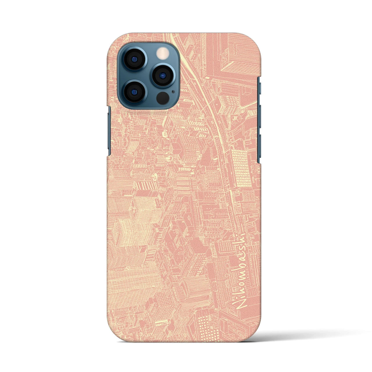 【日本橋(フリーハンドランドスケープ)】フリーハンドランドスケープiPhoneケース(バックカバータイプ)