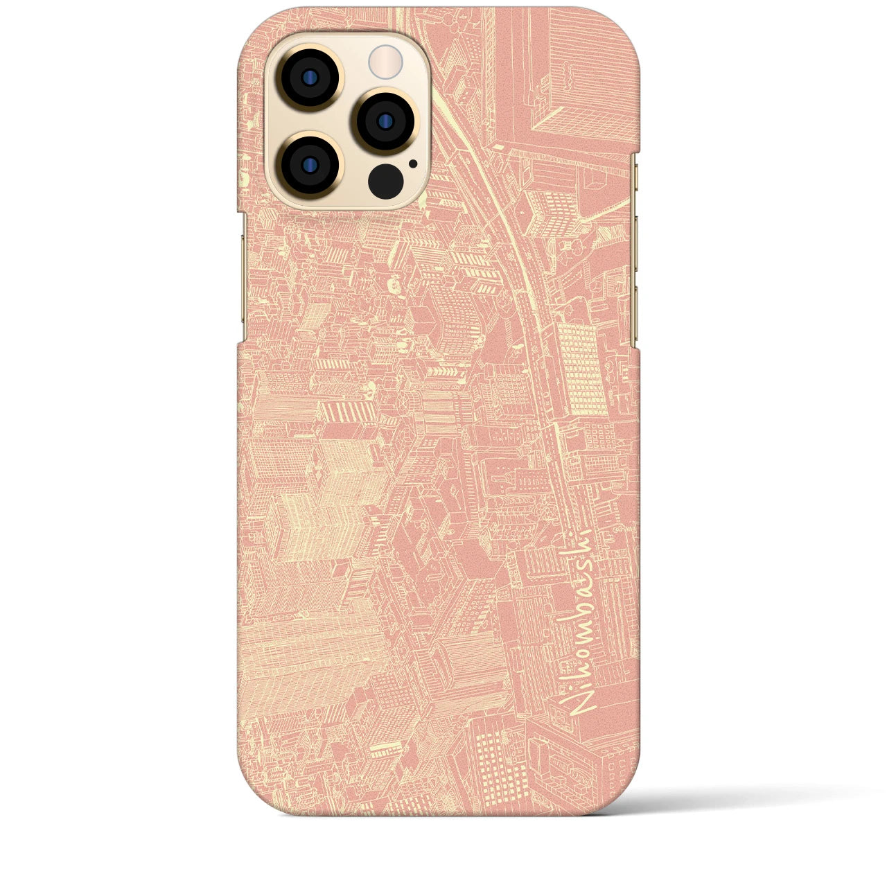 【日本橋(フリーハンドランドスケープ)】フリーハンドランドスケープiPhoneケース(バックカバータイプ)