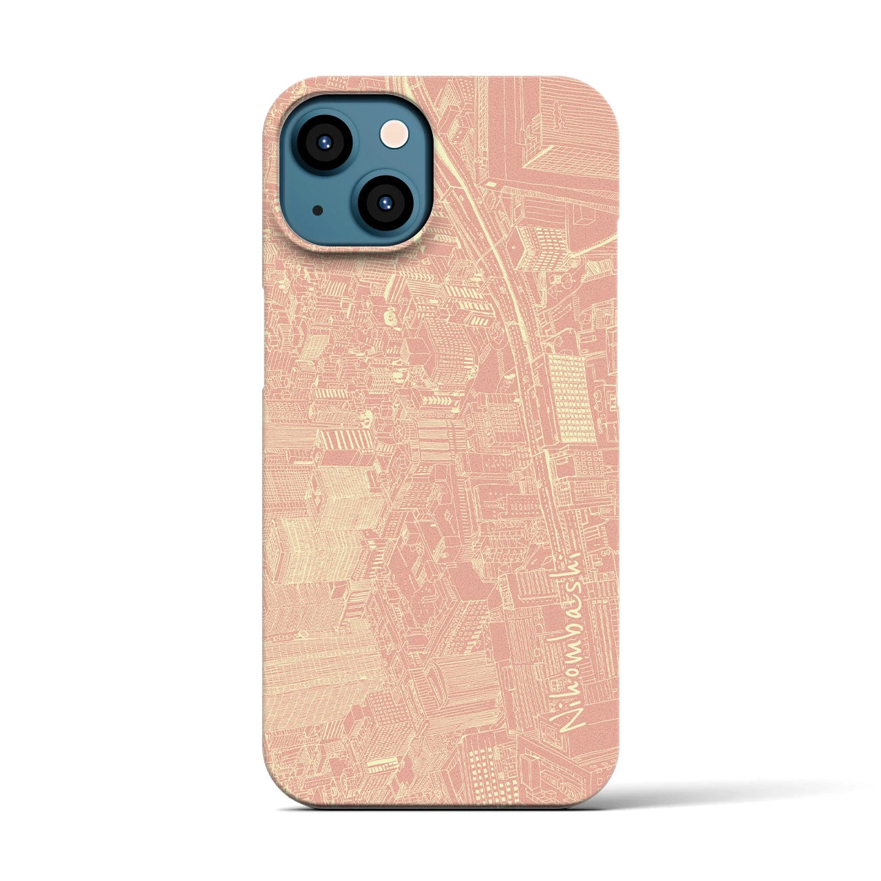 【日本橋(フリーハンドランドスケープ)】フリーハンドランドスケープiPhoneケース(バックカバータイプ)