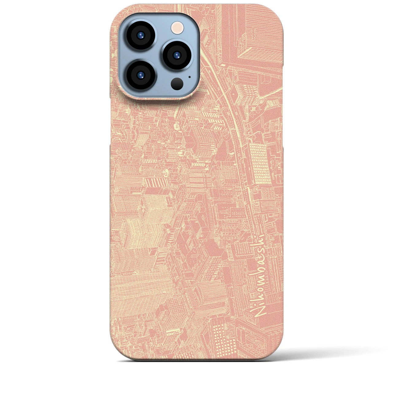 【日本橋(フリーハンドランドスケープ)】フリーハンドランドスケープiPhoneケース(バックカバータイプ)