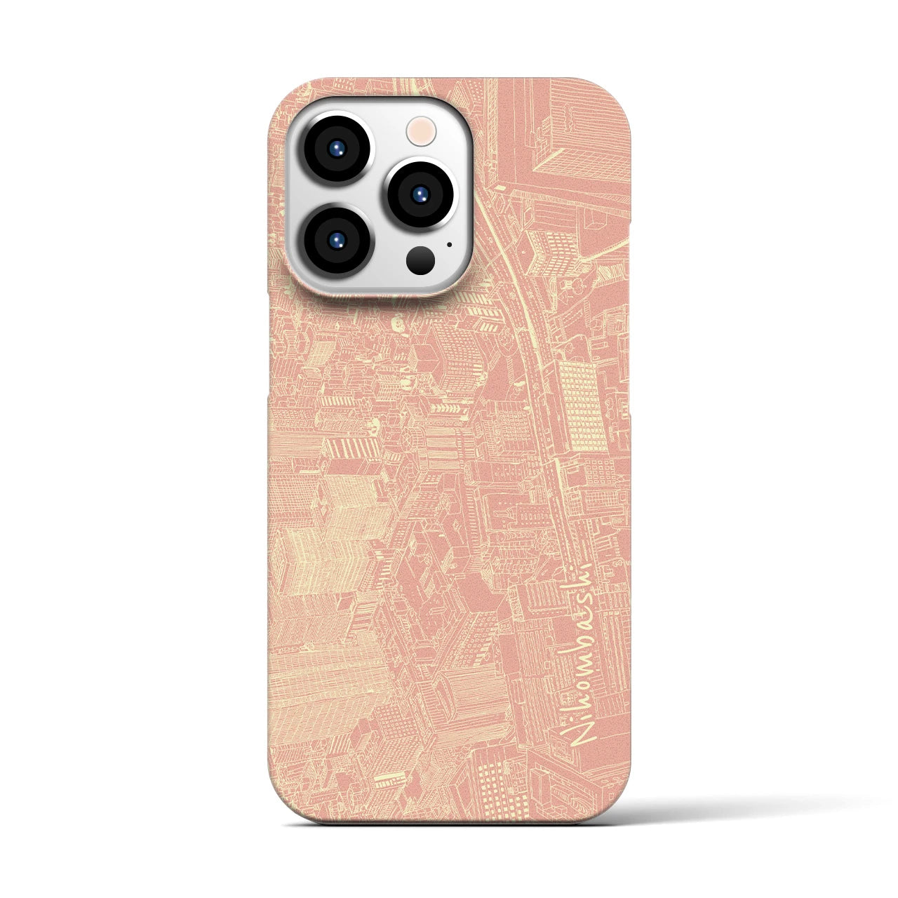 【日本橋(フリーハンドランドスケープ)】フリーハンドランドスケープiPhoneケース(バックカバータイプ)