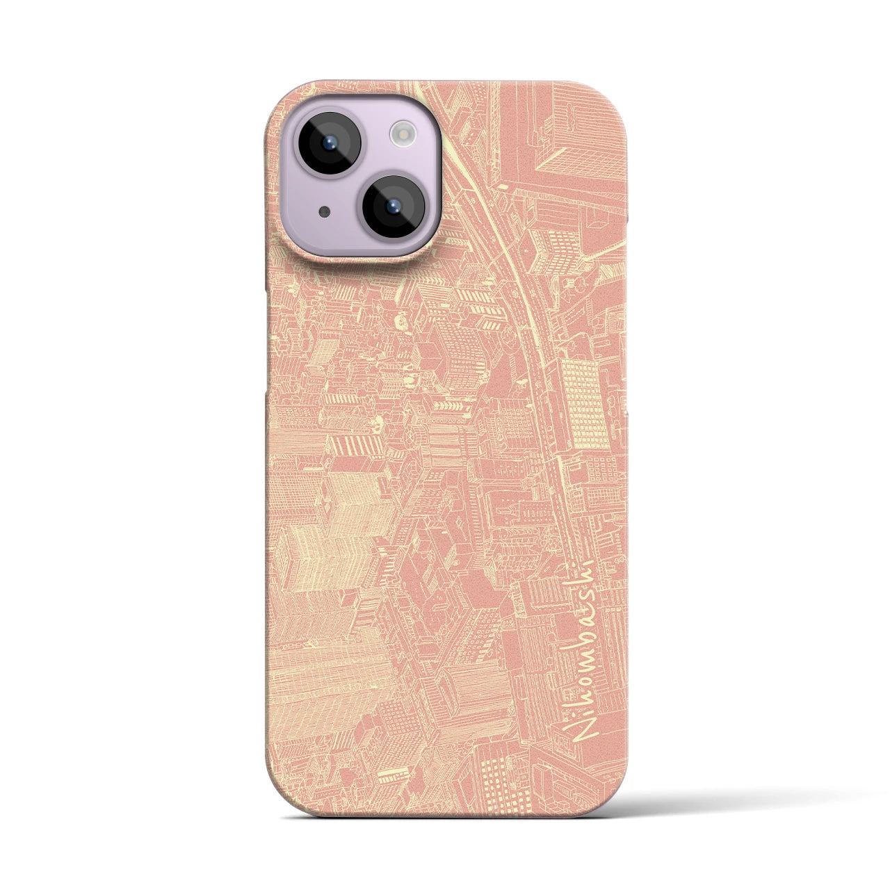 【日本橋(フリーハンドランドスケープ)】フリーハンドランドスケープiPhoneケース(バックカバータイプ)