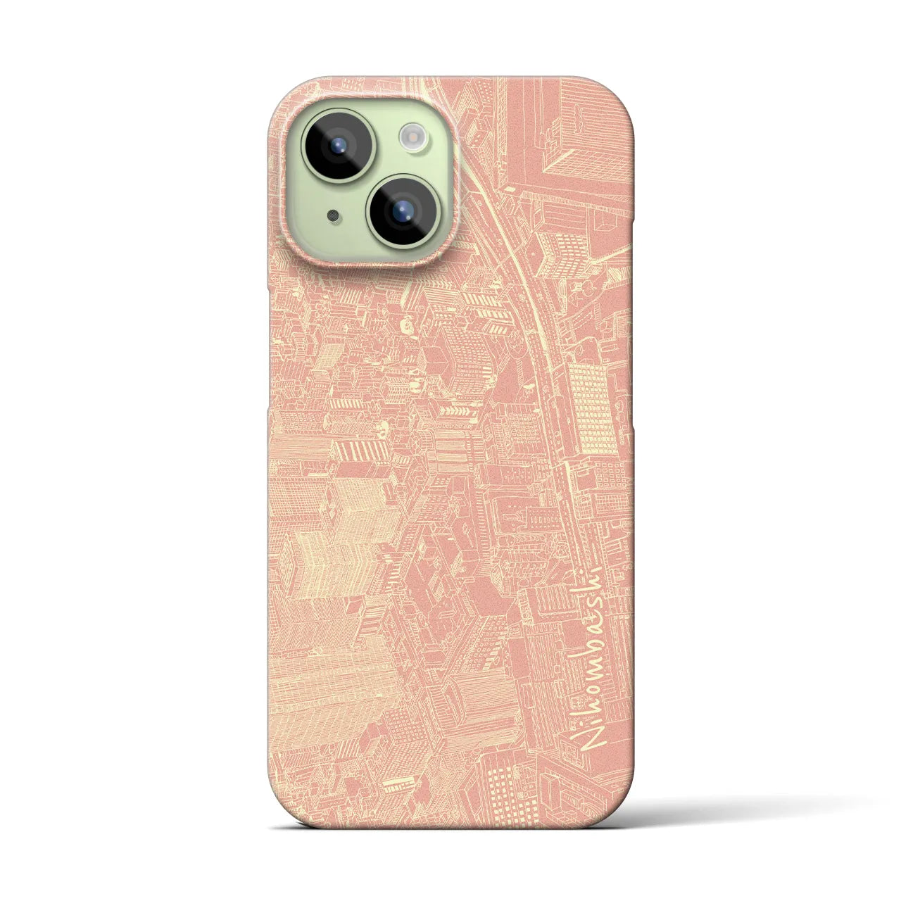 【日本橋(フリーハンドランドスケープ)】フリーハンドランドスケープiPhoneケース(バックカバータイプ)