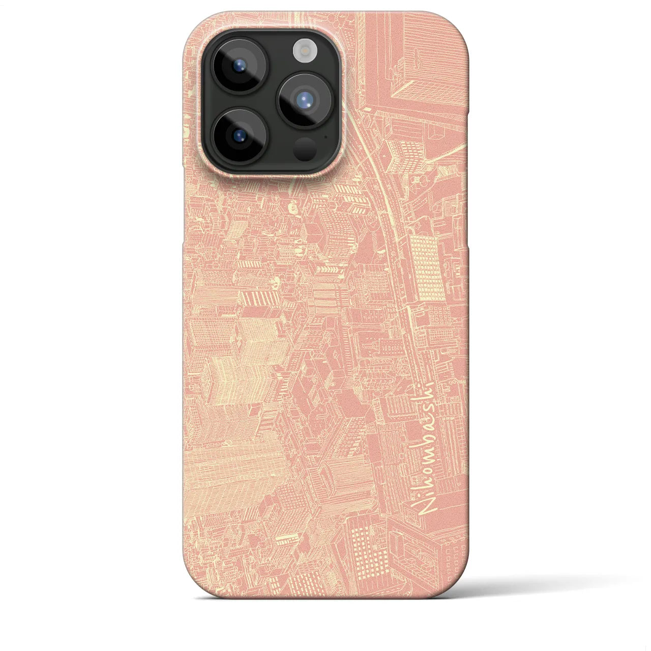 【日本橋(フリーハンドランドスケープ)】フリーハンドランドスケープiPhoneケース(バックカバータイプ)