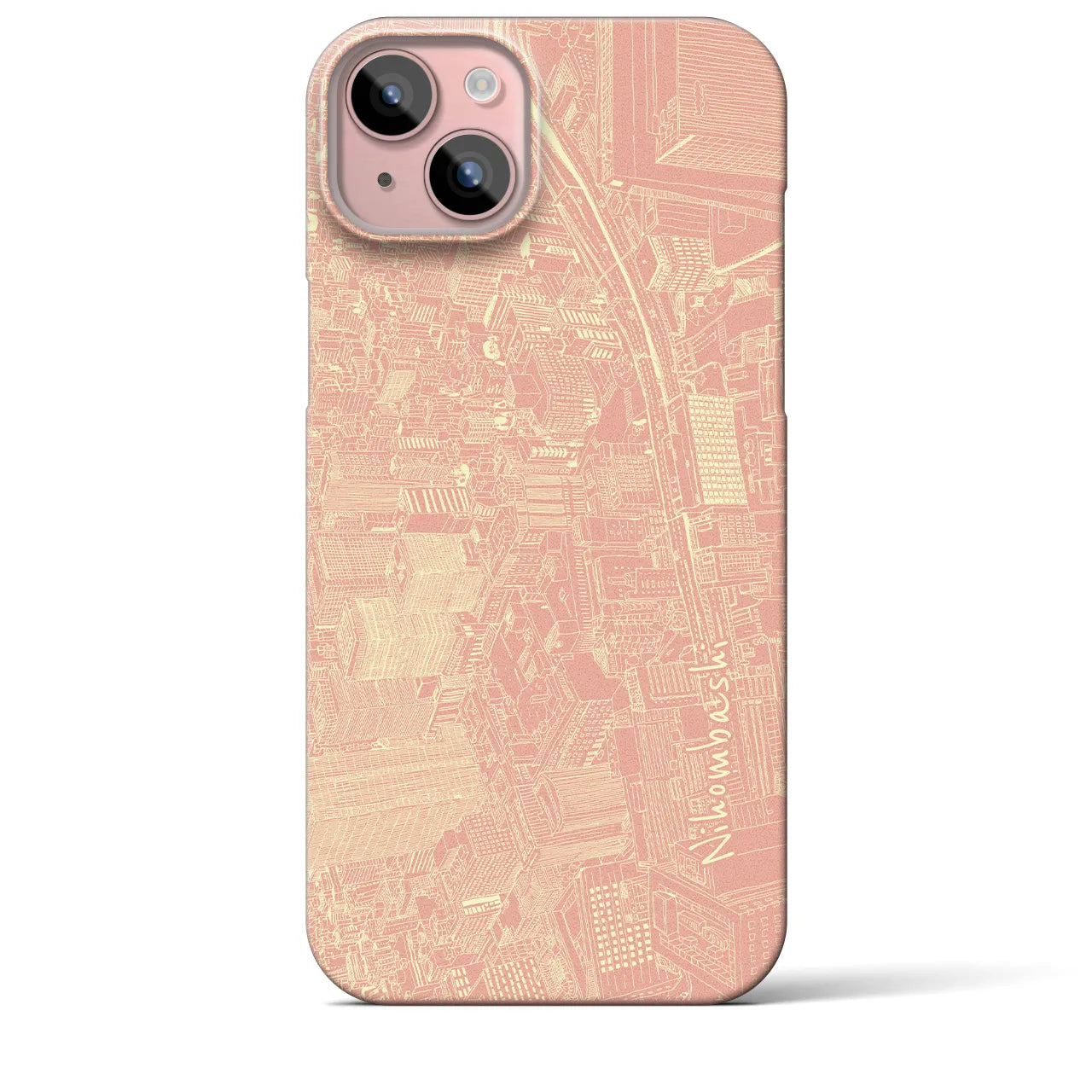 【日本橋(フリーハンドランドスケープ)】フリーハンドランドスケープiPhoneケース(バックカバータイプ)