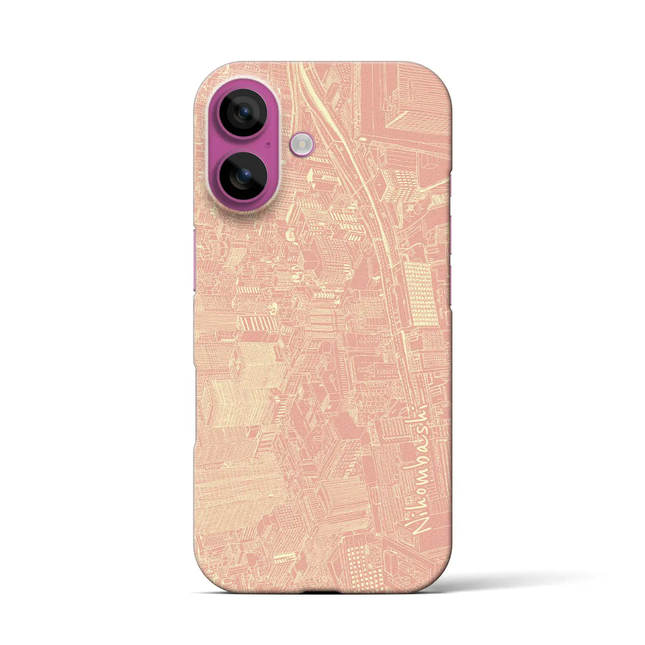 【日本橋(フリーハンドランドスケープ)】フリーハンドランドスケープiPhoneケース(バックカバータイプ)