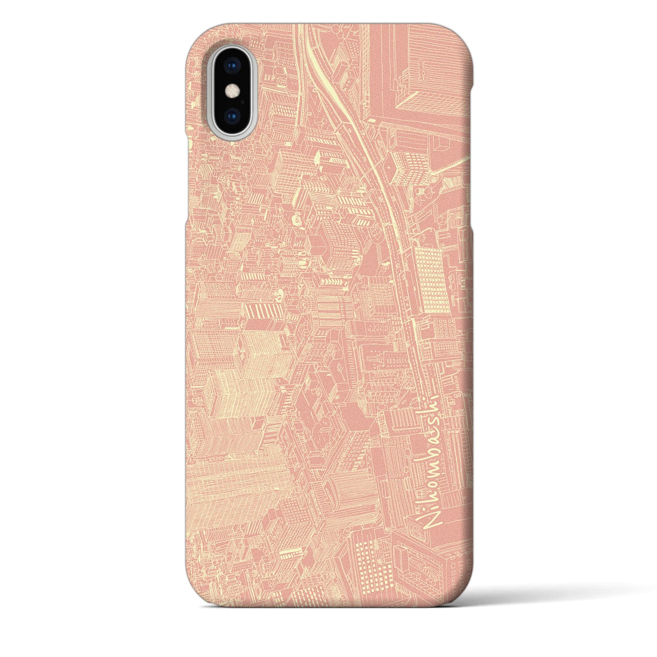 【日本橋(フリーハンドランドスケープ)】フリーハンドランドスケープiPhoneケース(バックカバータイプ)