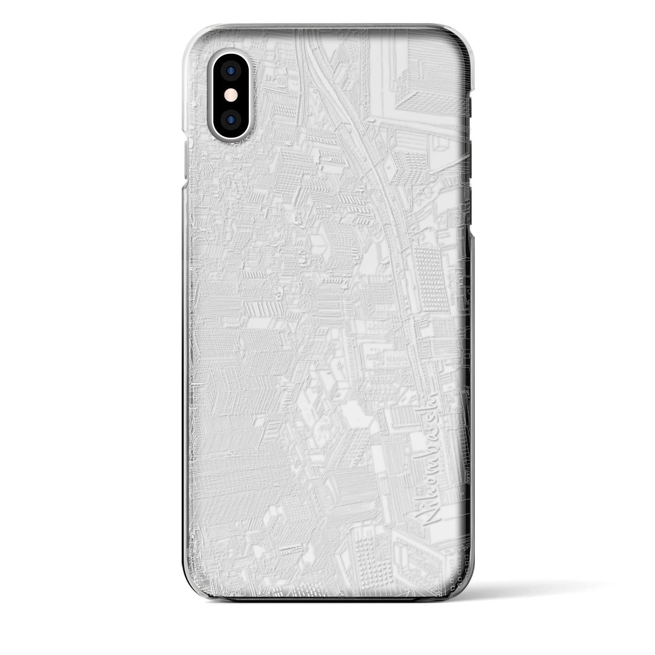 【日本橋(フリーハンドランドスケープ)】フリーハンドランドスケープiPhoneケース(クリアタイプ)