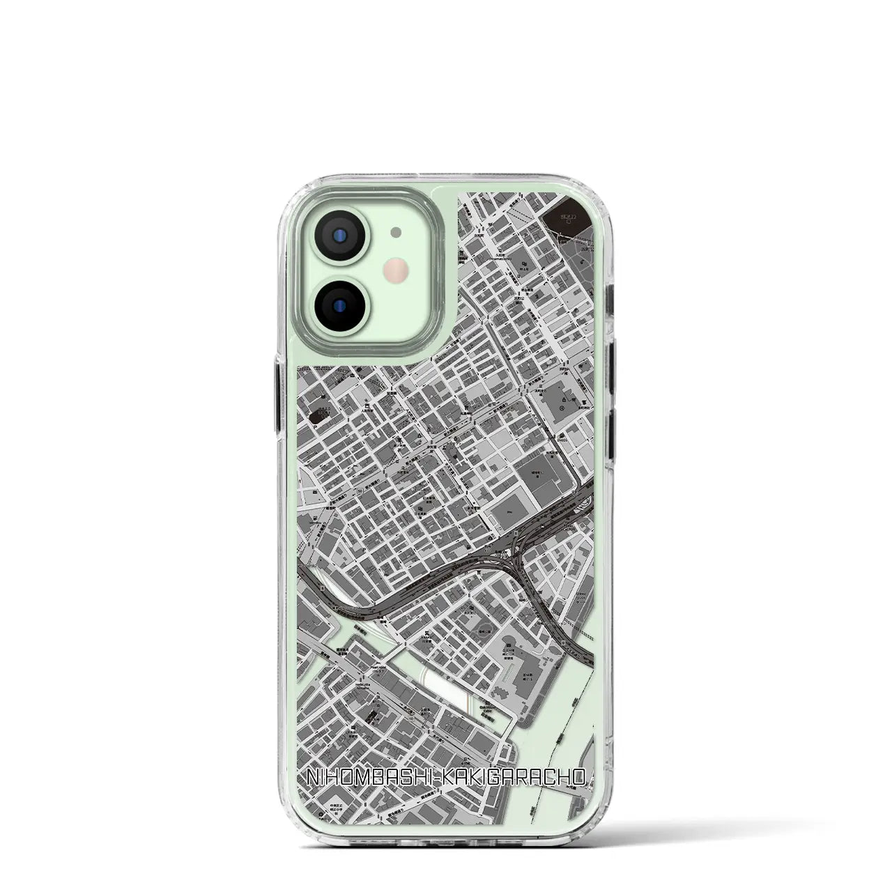 【日本橋蛎殻町(東京都)】地図柄iPhoneケース(MagSafeタイプ)