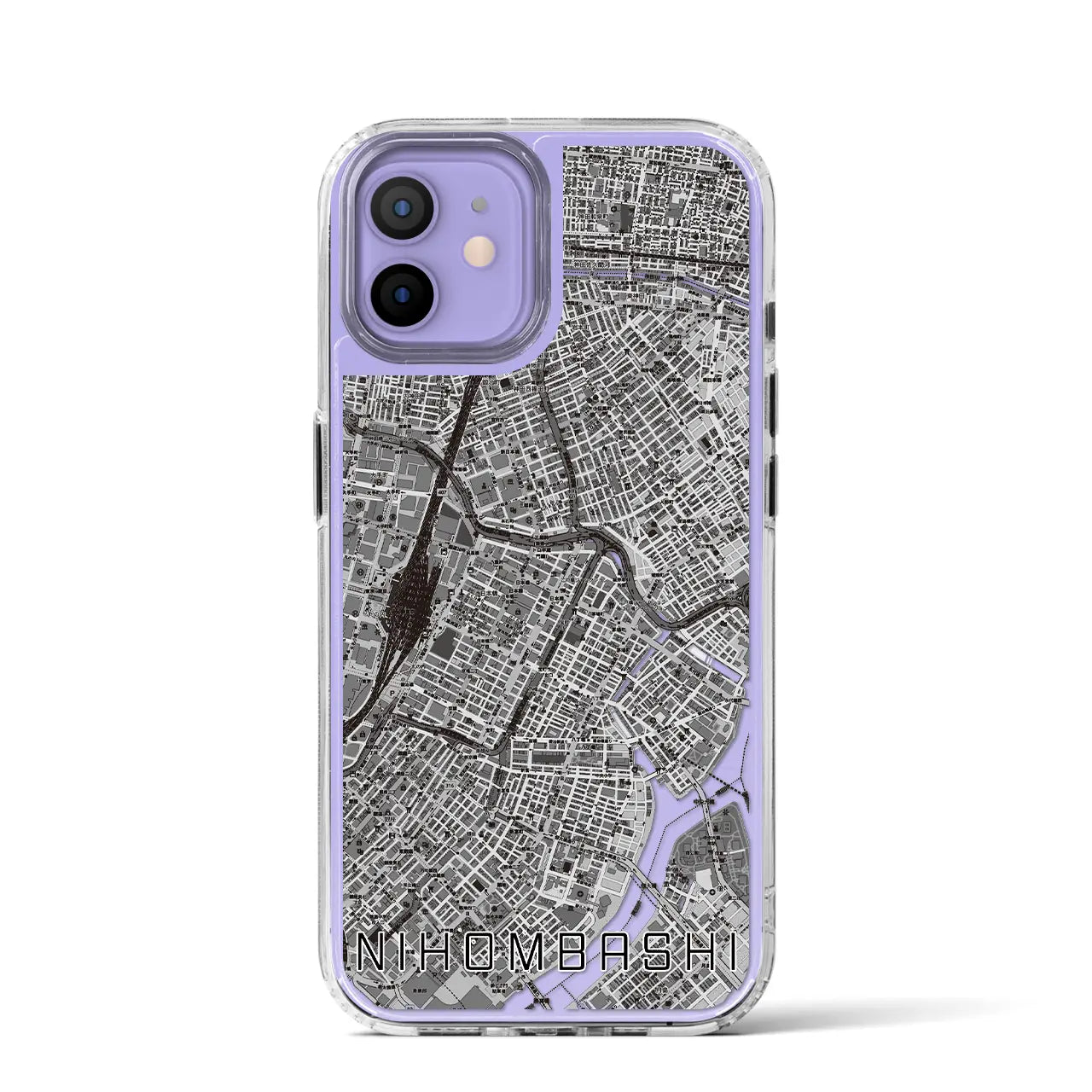 【日本橋(東京都)】地図柄iPhoneケース(MagSafeタイプ)