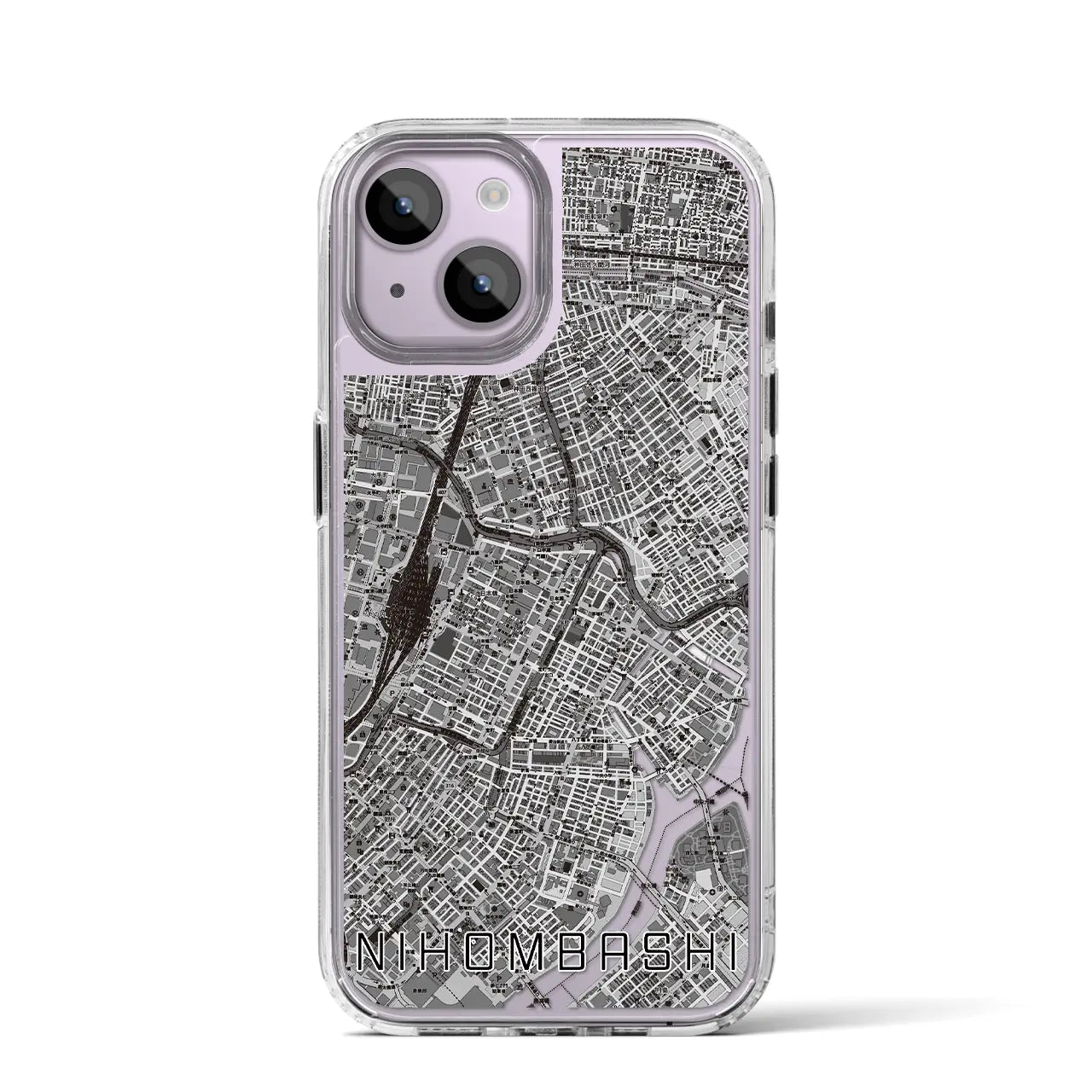 【日本橋(東京都)】地図柄iPhoneケース(MagSafeタイプ)