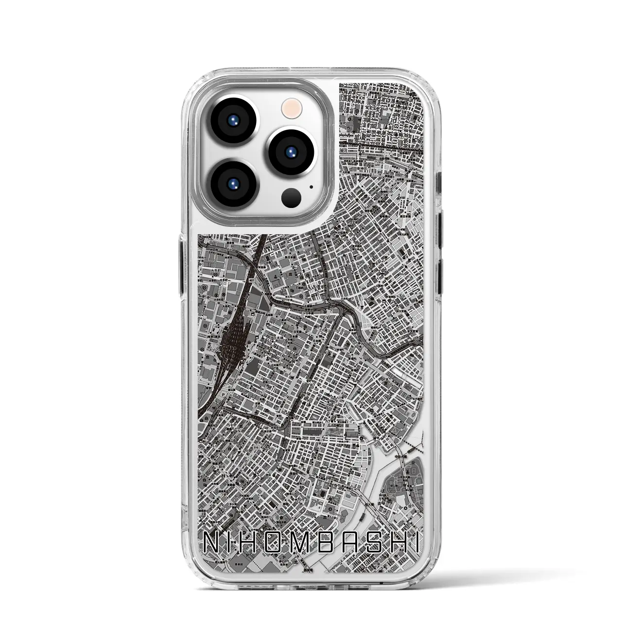 【日本橋(東京都)】地図柄iPhoneケース(MagSafeタイプ)