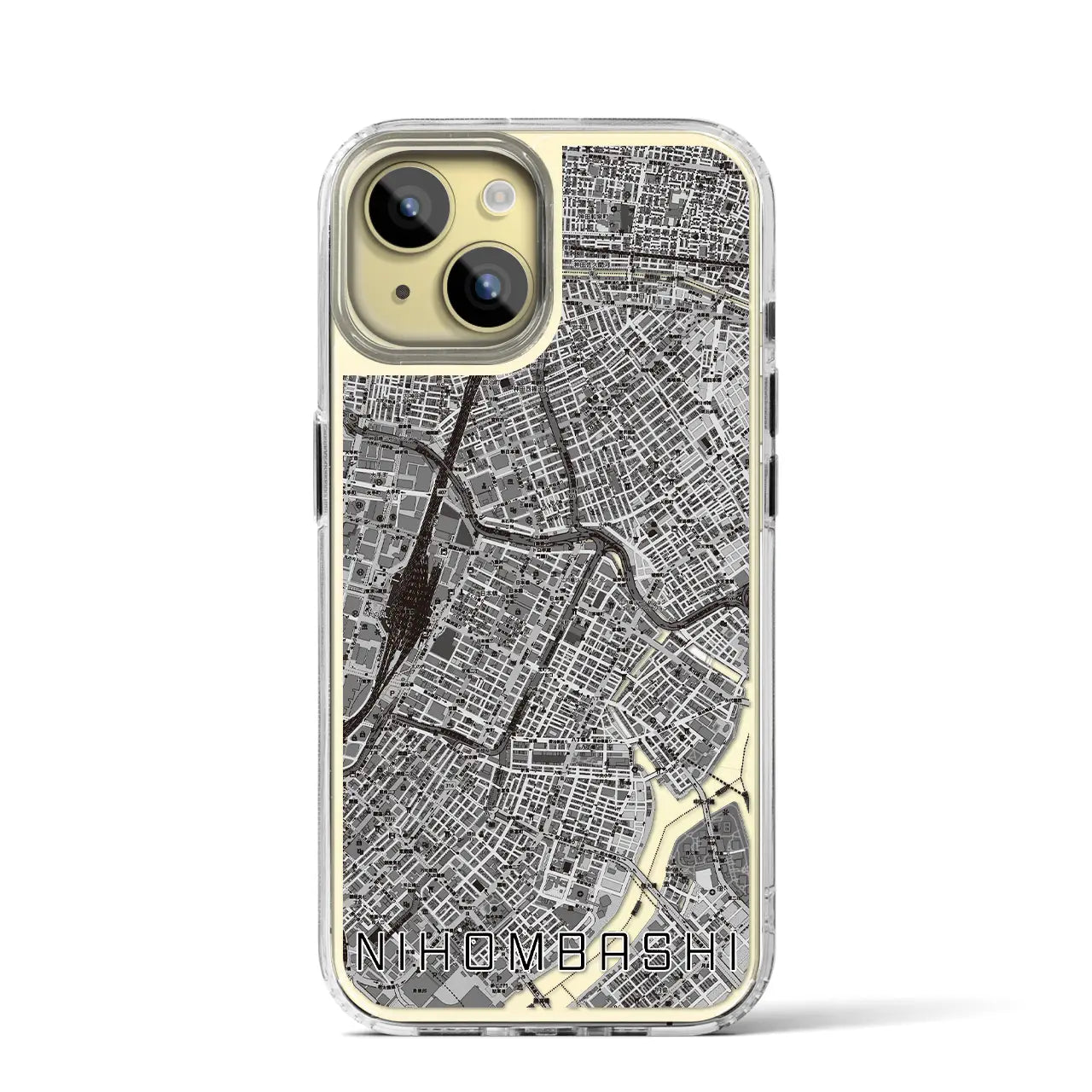 【日本橋(東京都)】地図柄iPhoneケース(MagSafeタイプ)
