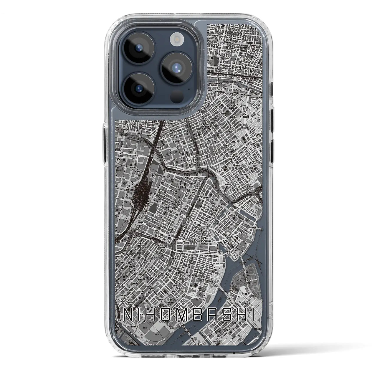 【日本橋(東京都)】地図柄iPhoneケース(MagSafeタイプ)