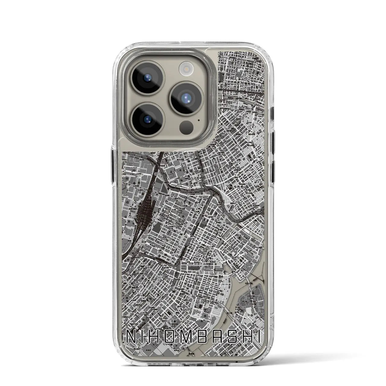 【日本橋(東京都)】地図柄iPhoneケース(MagSafeタイプ)