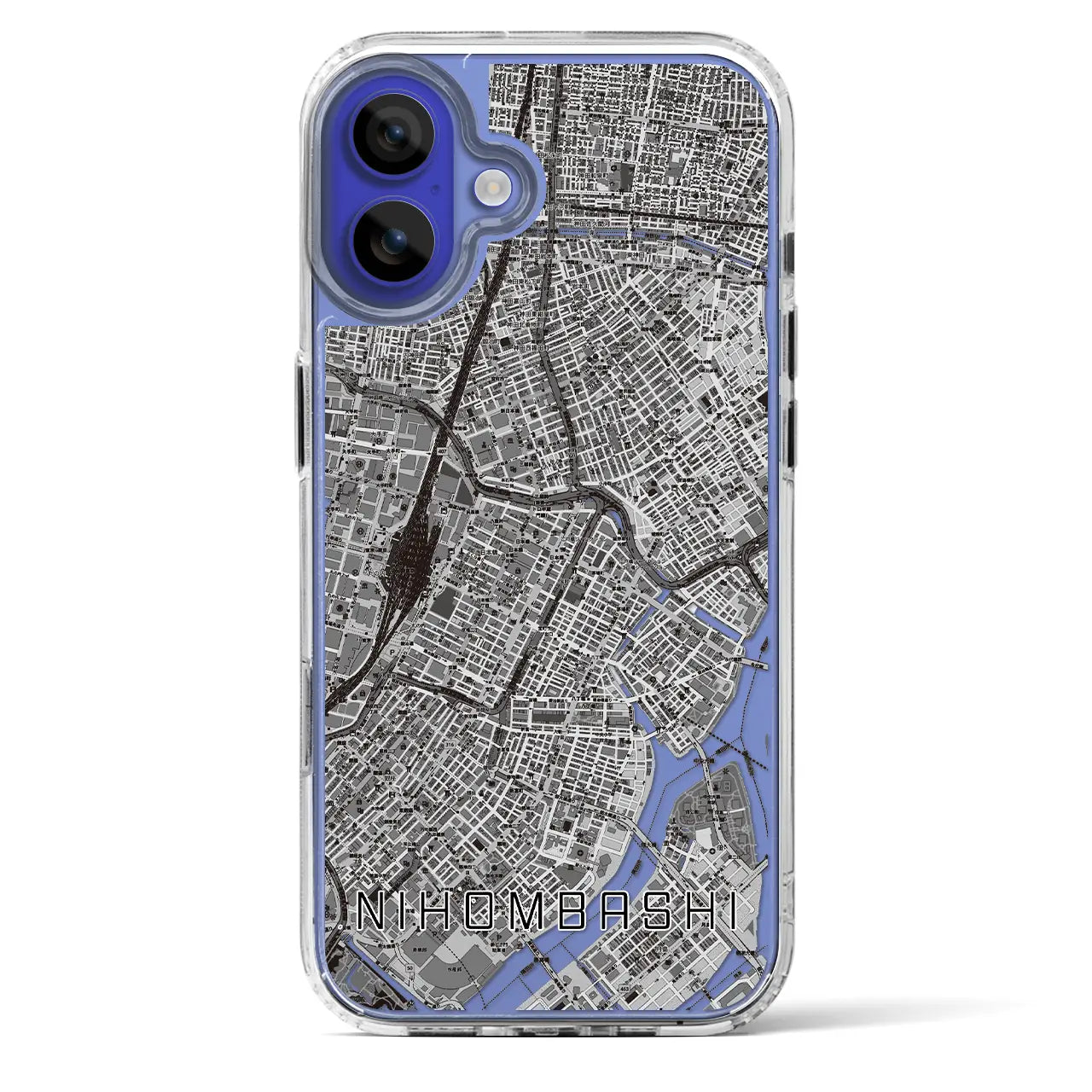 【日本橋(東京都)】地図柄iPhoneケース(MagSafeタイプ)