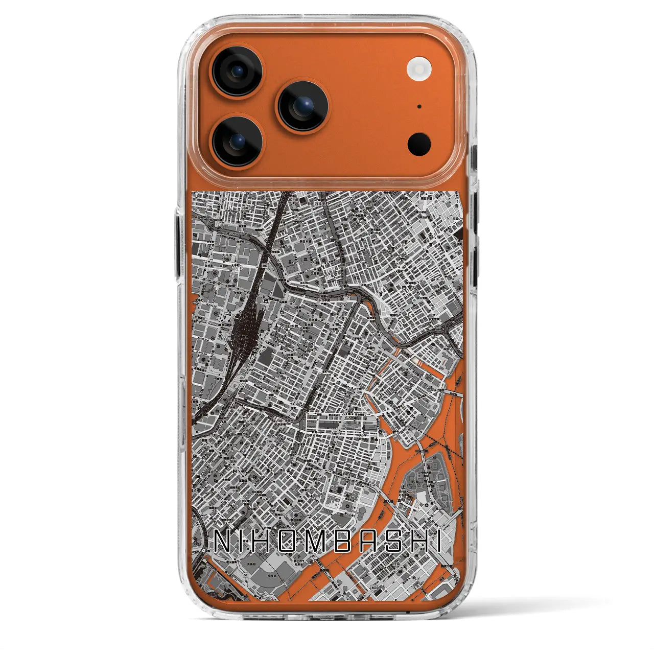 【日本橋(東京都)】地図柄iPhoneケース(MagSafeタイプ)