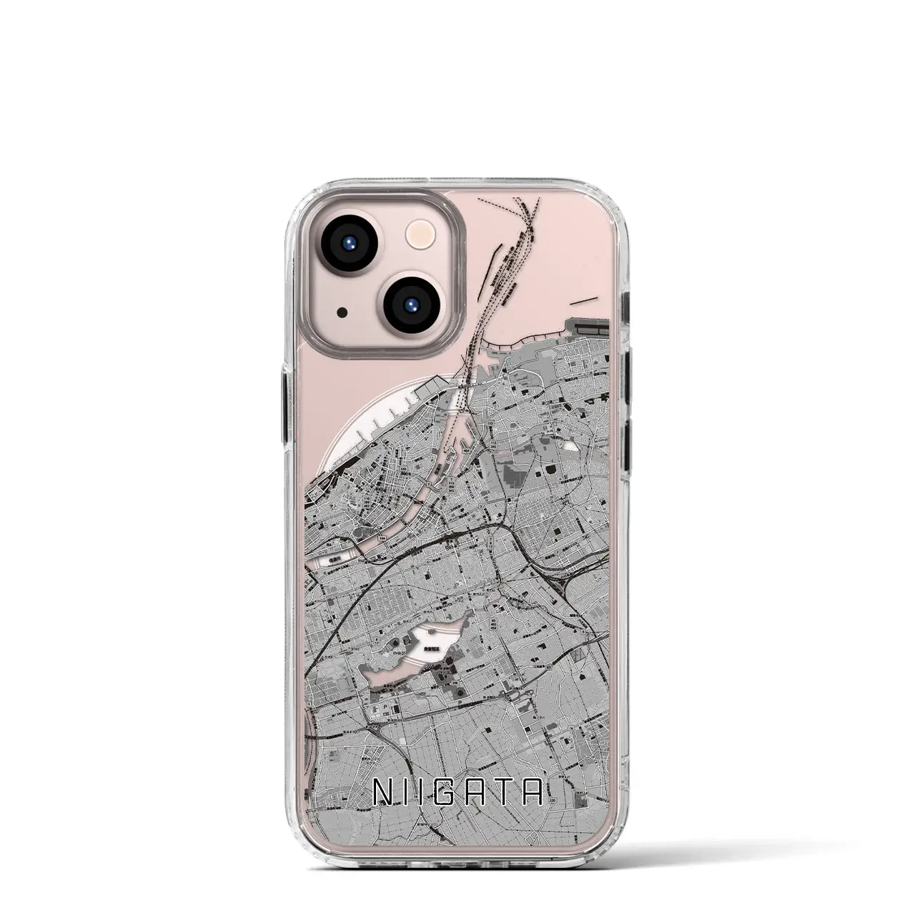 【新潟(新潟県)】地図柄iPhoneケース(MagSafeタイプ)