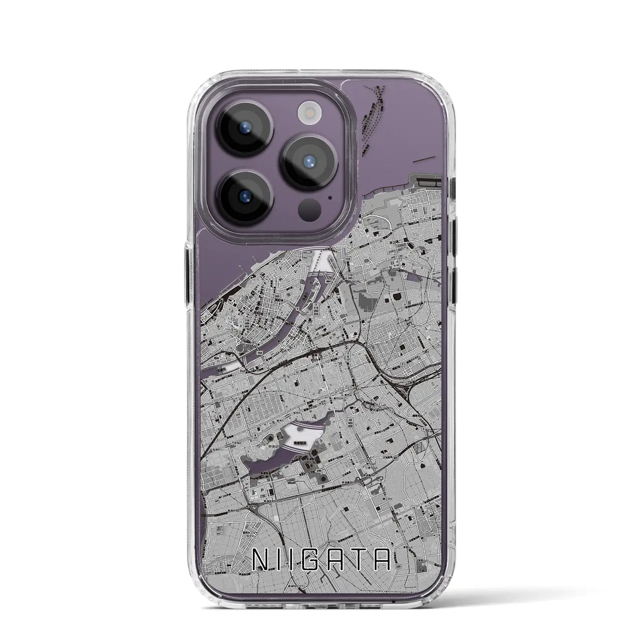 【新潟(新潟県)】地図柄iPhoneケース(MagSafeタイプ)