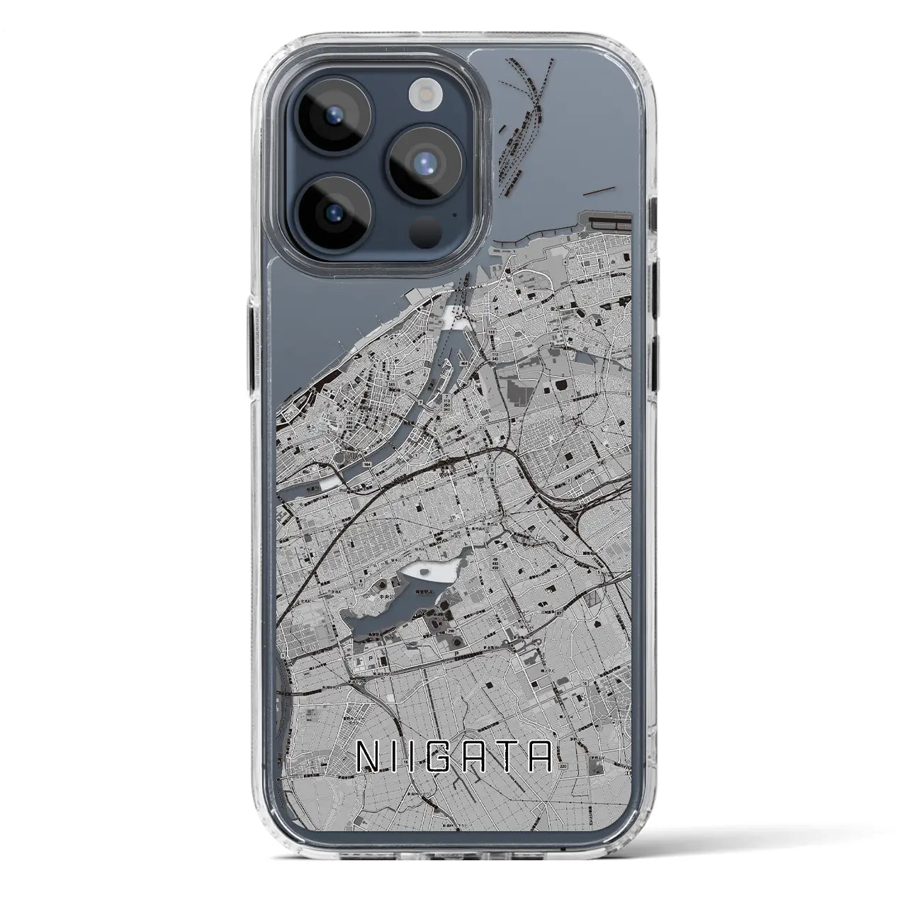【新潟(新潟県)】地図柄iPhoneケース(MagSafeタイプ)