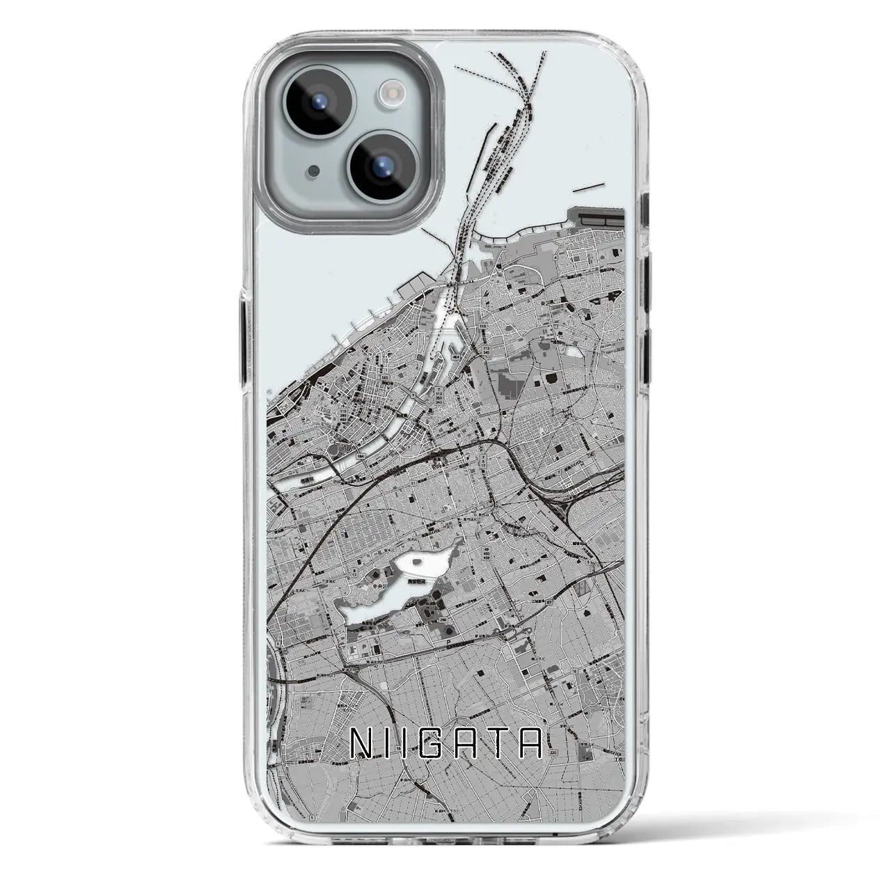 【新潟(新潟県)】地図柄iPhoneケース(MagSafeタイプ)