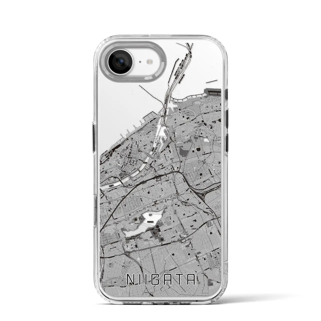 【新潟(新潟県)】地図柄iPhoneケース(MagSafeタイプ)