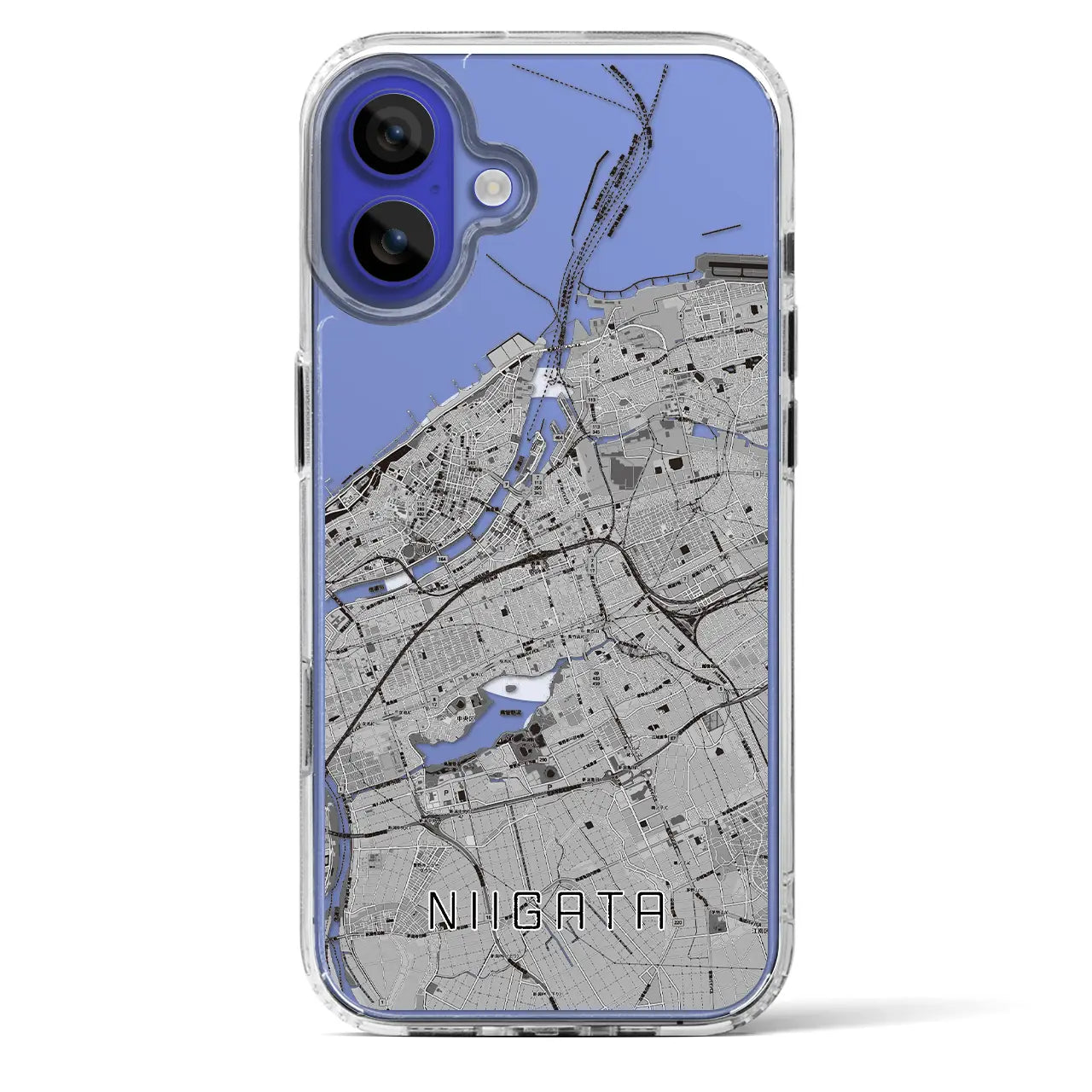 【新潟(新潟県)】地図柄iPhoneケース(MagSafeタイプ)