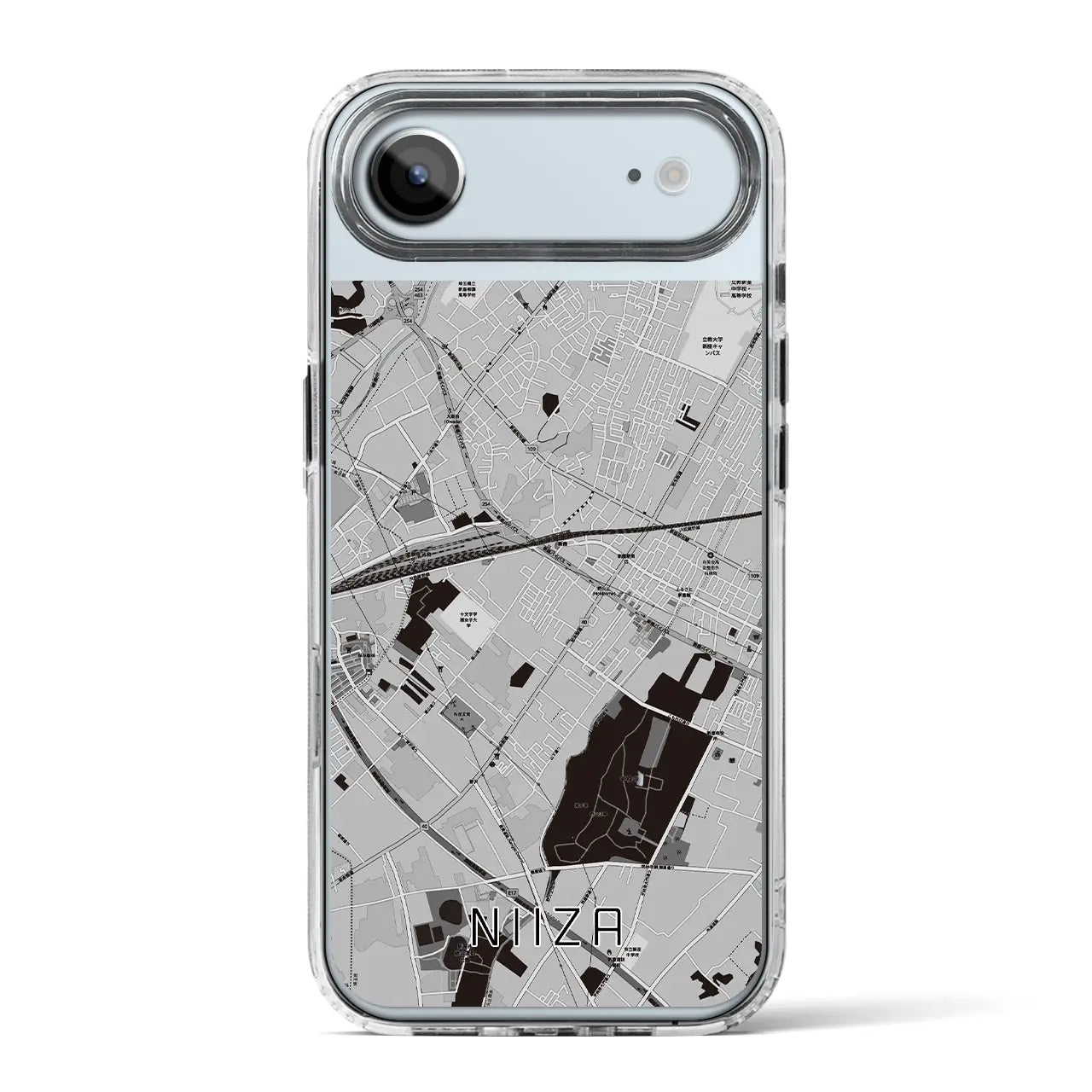 【新座(埼玉県)】地図柄iPhoneケース(MagSafeタイプ)
