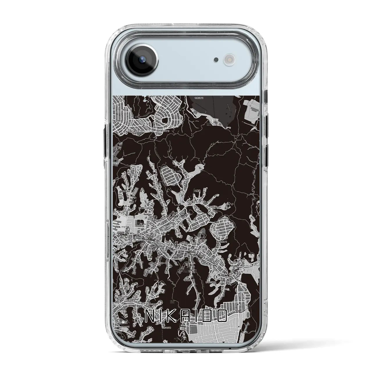 【二階堂(神奈川県)】地図柄iPhoneケース(MagSafeタイプ)