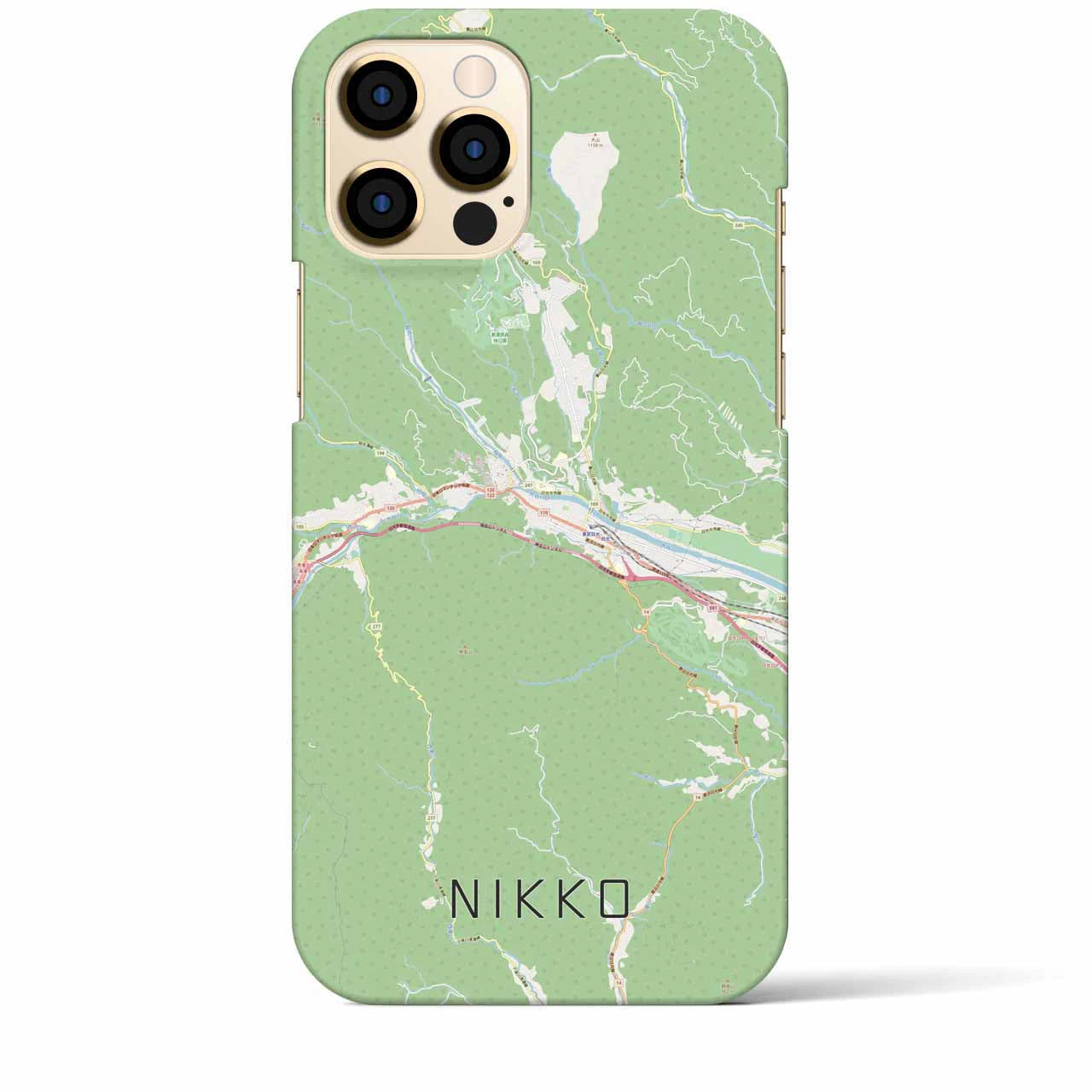 【日光(栃木県)】地図柄iPhoneケース(バックカバータイプ)