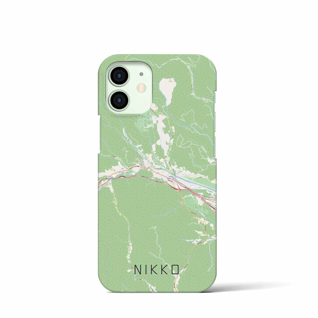 【日光(栃木県)】地図柄iPhoneケース(バックカバータイプ)