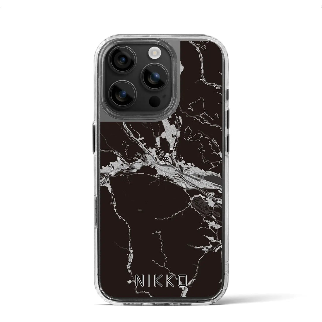 【日光(栃木県)】地図柄iPhoneケース(MagSafeタイプ)